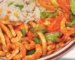 Fajitas de Camaron